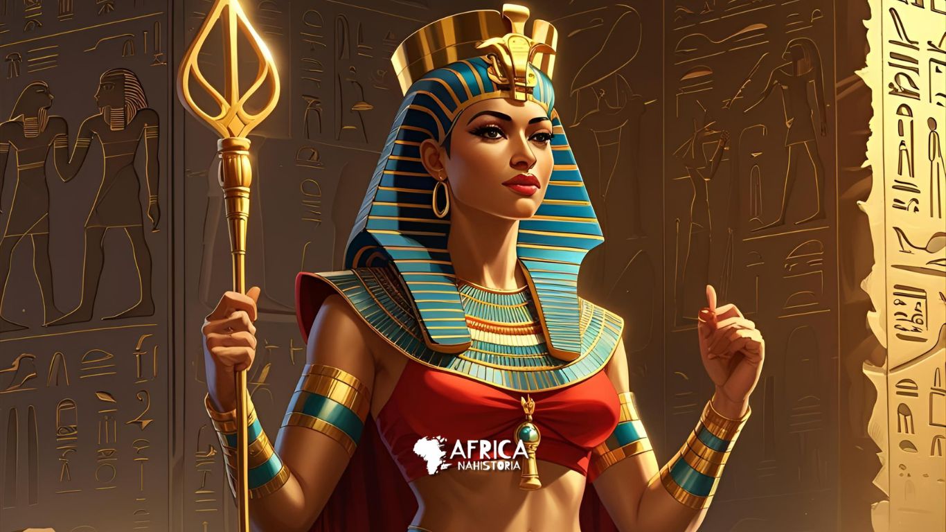 Ahhotep Exerceu influencia determinante em questoes politicas no governo de Amasis