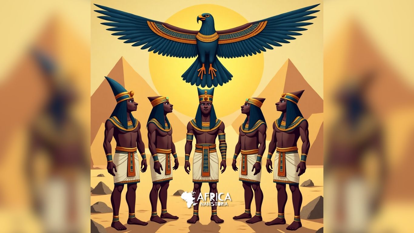 Khasekhem Sanekhei e Zoser Faraos que Adoravam o Falcao