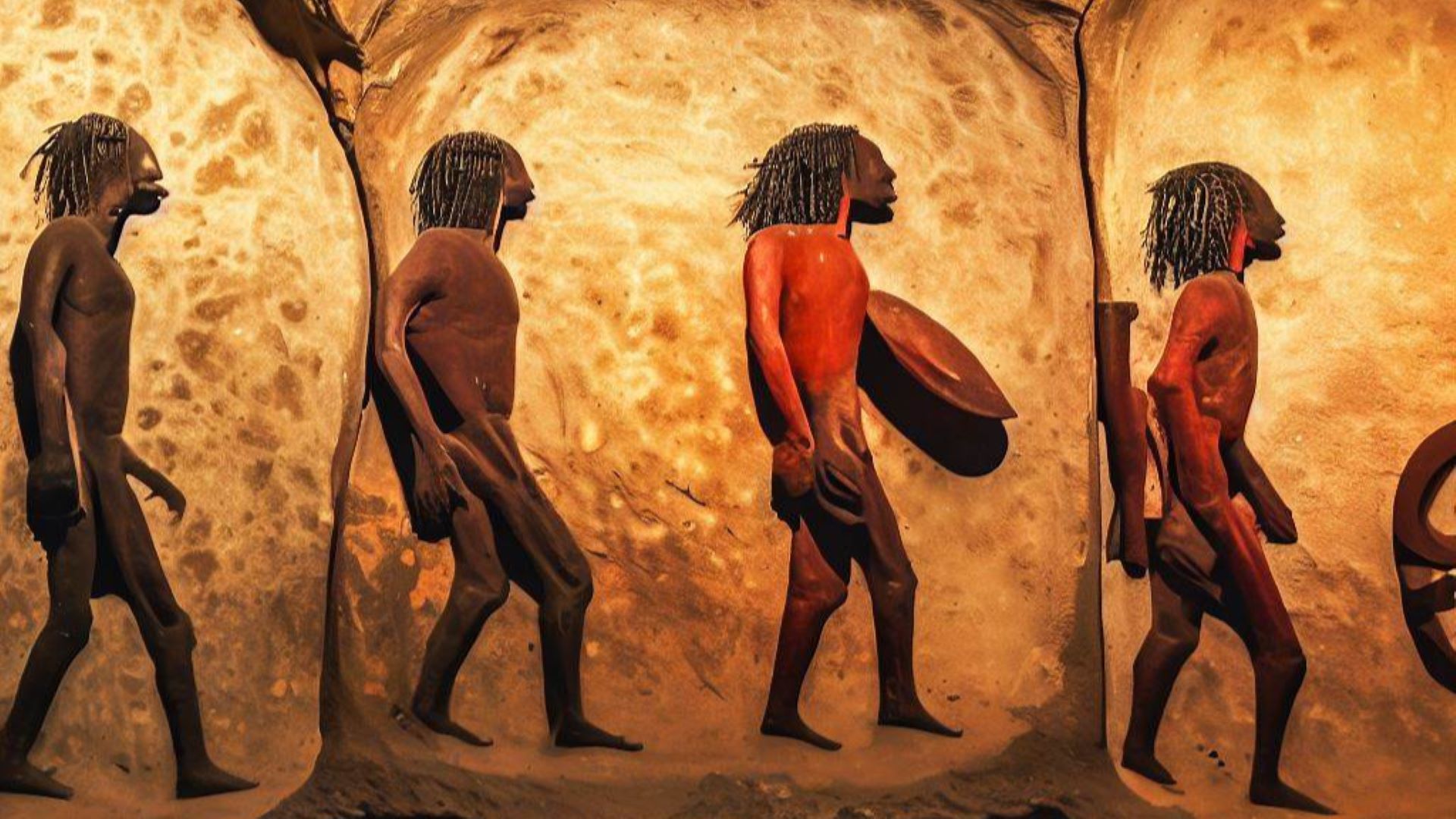 A origem e evolucao dos primeiros seres humanos na Africa