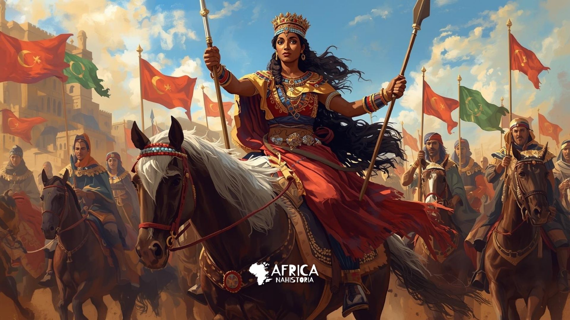 Amina No século XV, conquistou a região haussa