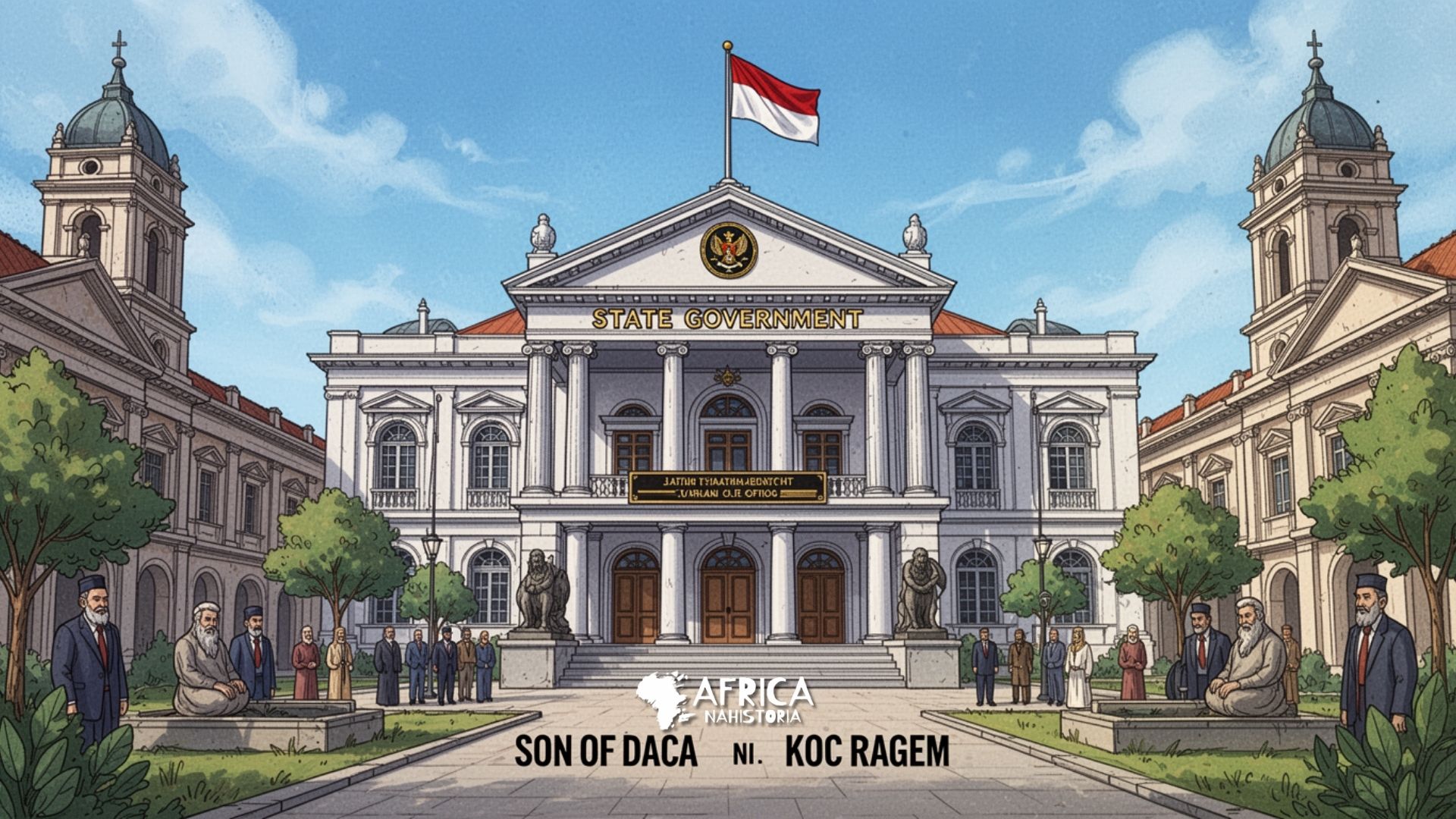 Cua Filho de Daca e Cwa Nyabongo, Governou o Estado Koc Ragem