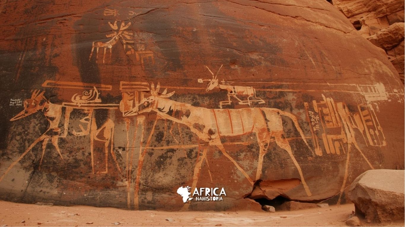J. D. Lajoux Aplicou técnicas fotográficas em pinturas rupestres do Tassili