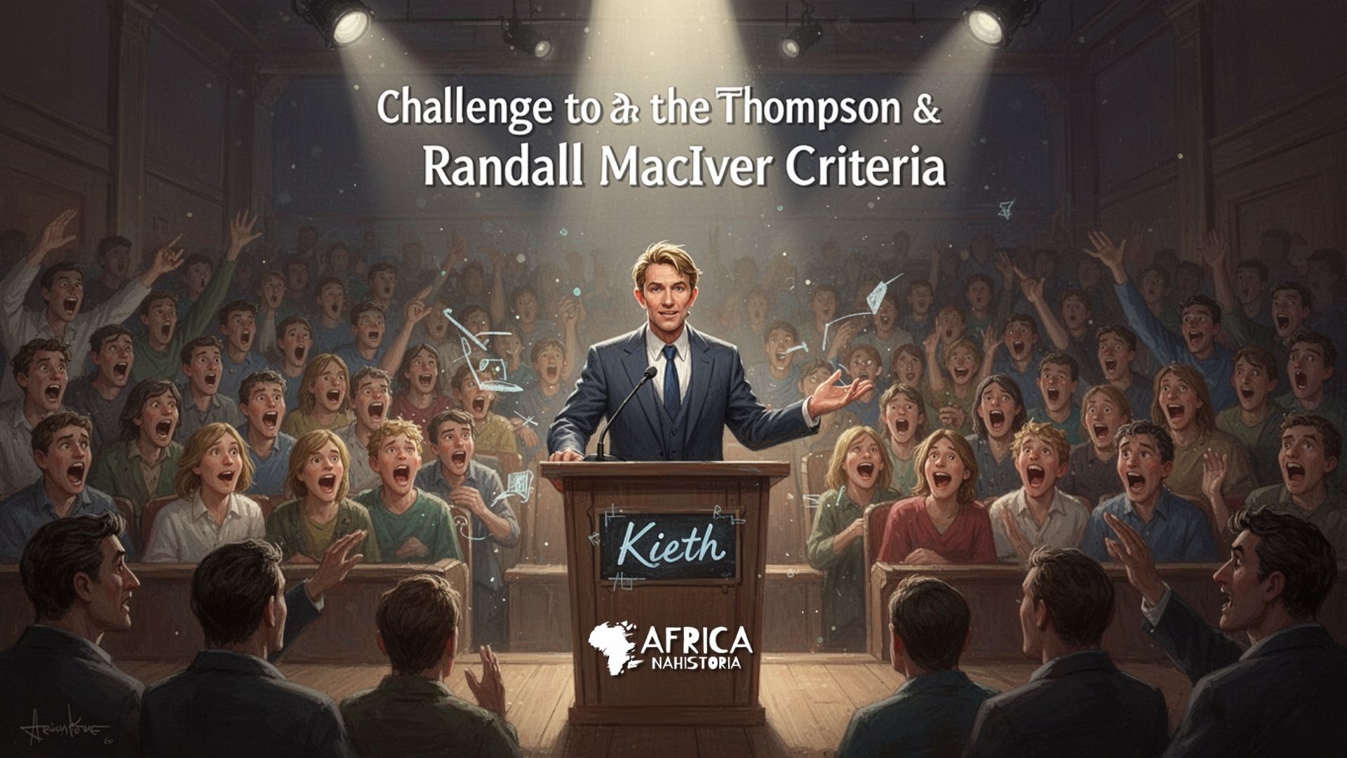 Kieth Contestou os Critérios de Thomson e Randall MacIver