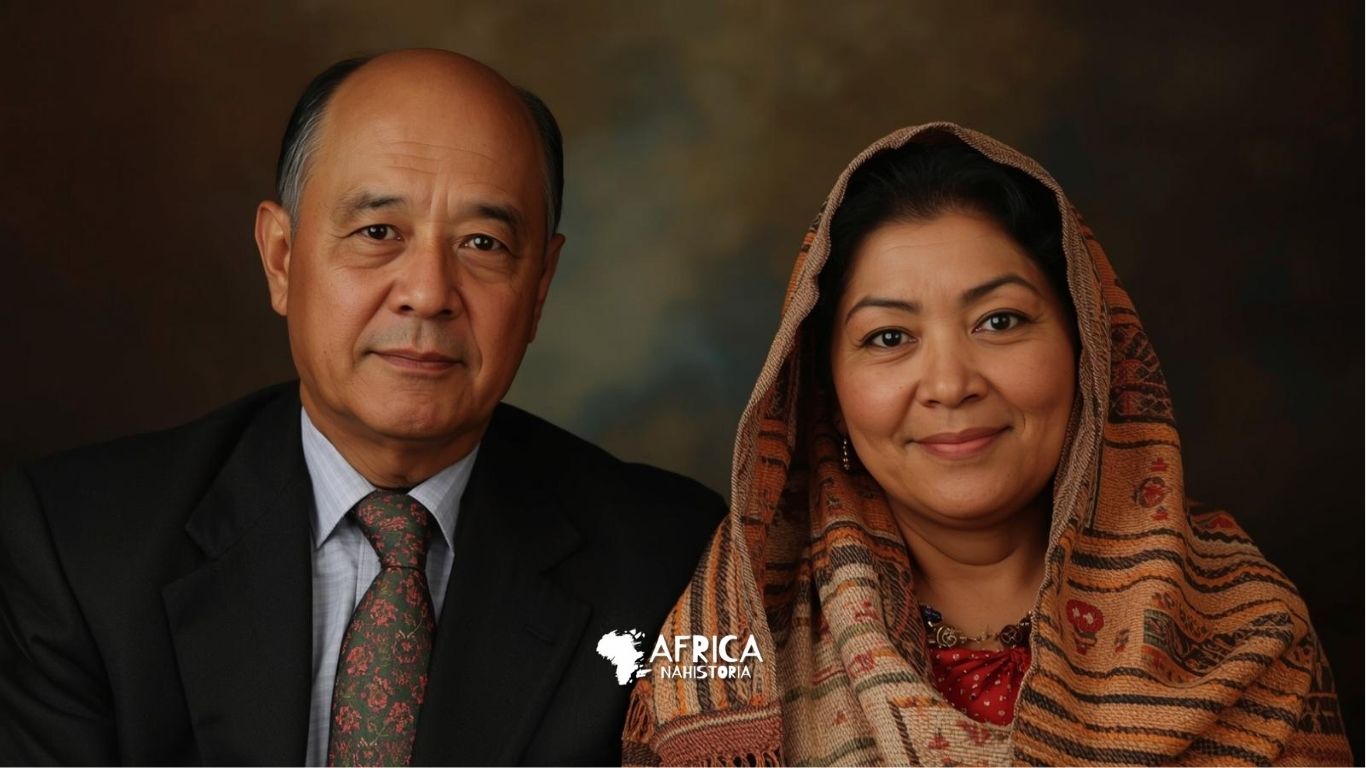 Natakamani e Amanitere Pais de três filhos que usaram o título Paqar