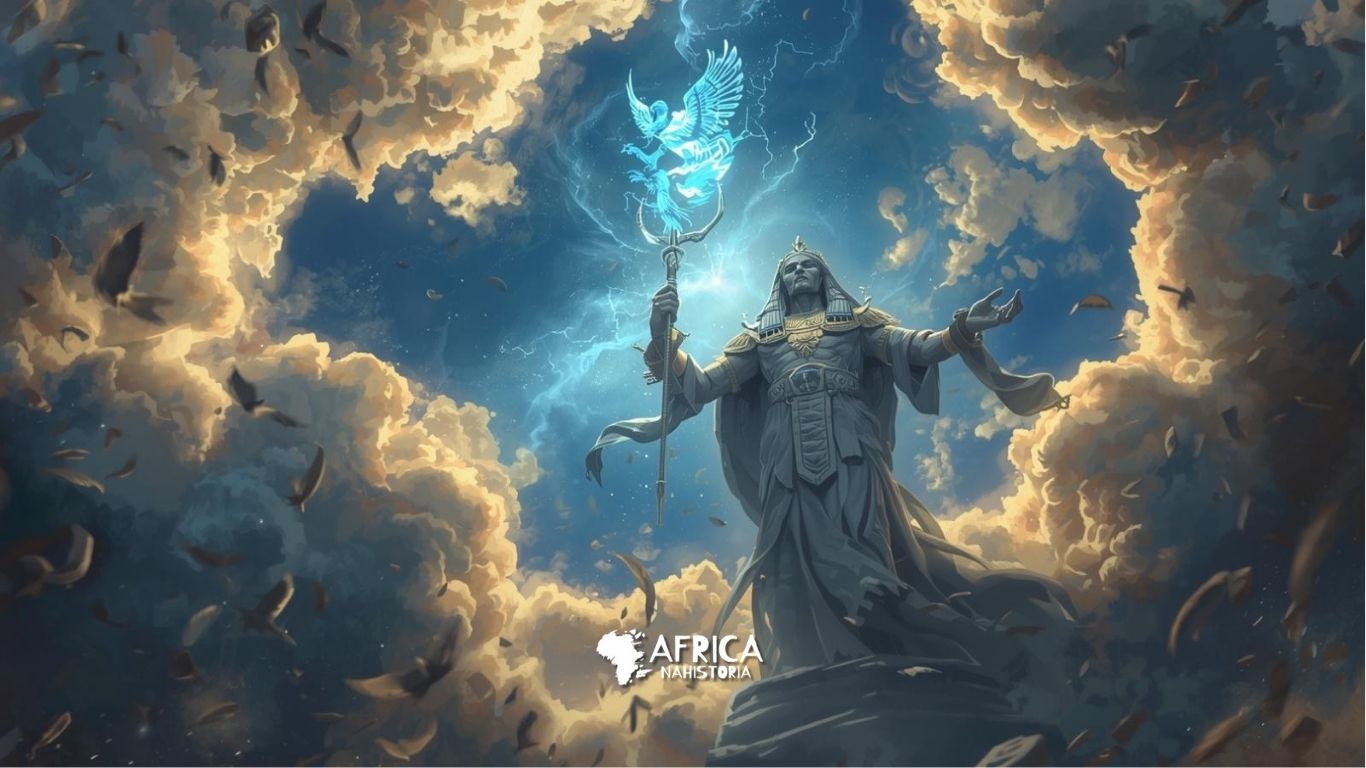 Nut O céu, adorado como força divina