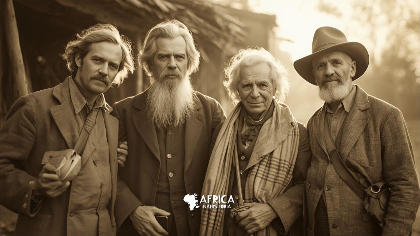 Robert Moffat, E. Casalis, T. Arbousset e David Livingstone Missionários e Exploradores