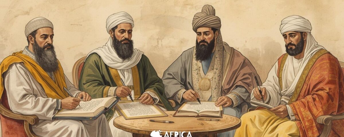 Al-Bashīr, ‘Abd al-Mū’min, ‘Umar Asnadj e Mūsā Ibn Tamara: Membros do Conselho dos Dez