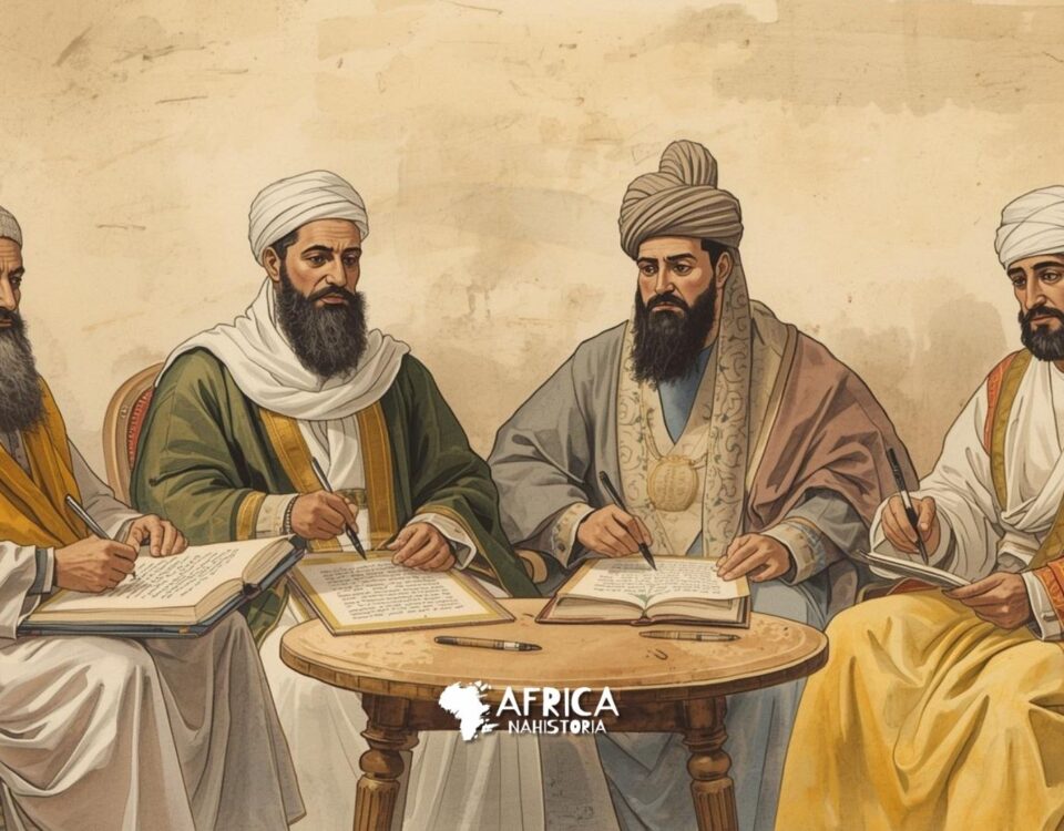 Al-Bashīr, ‘Abd al-Mū’min, ‘Umar Asnadj e Mūsā Ibn Tamara: Membros do Conselho dos Dez