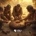 H. T. Wright, C. Allibert, A. Argan, J. Argan, C. Chanudet e P. Vérin: Arqueológos