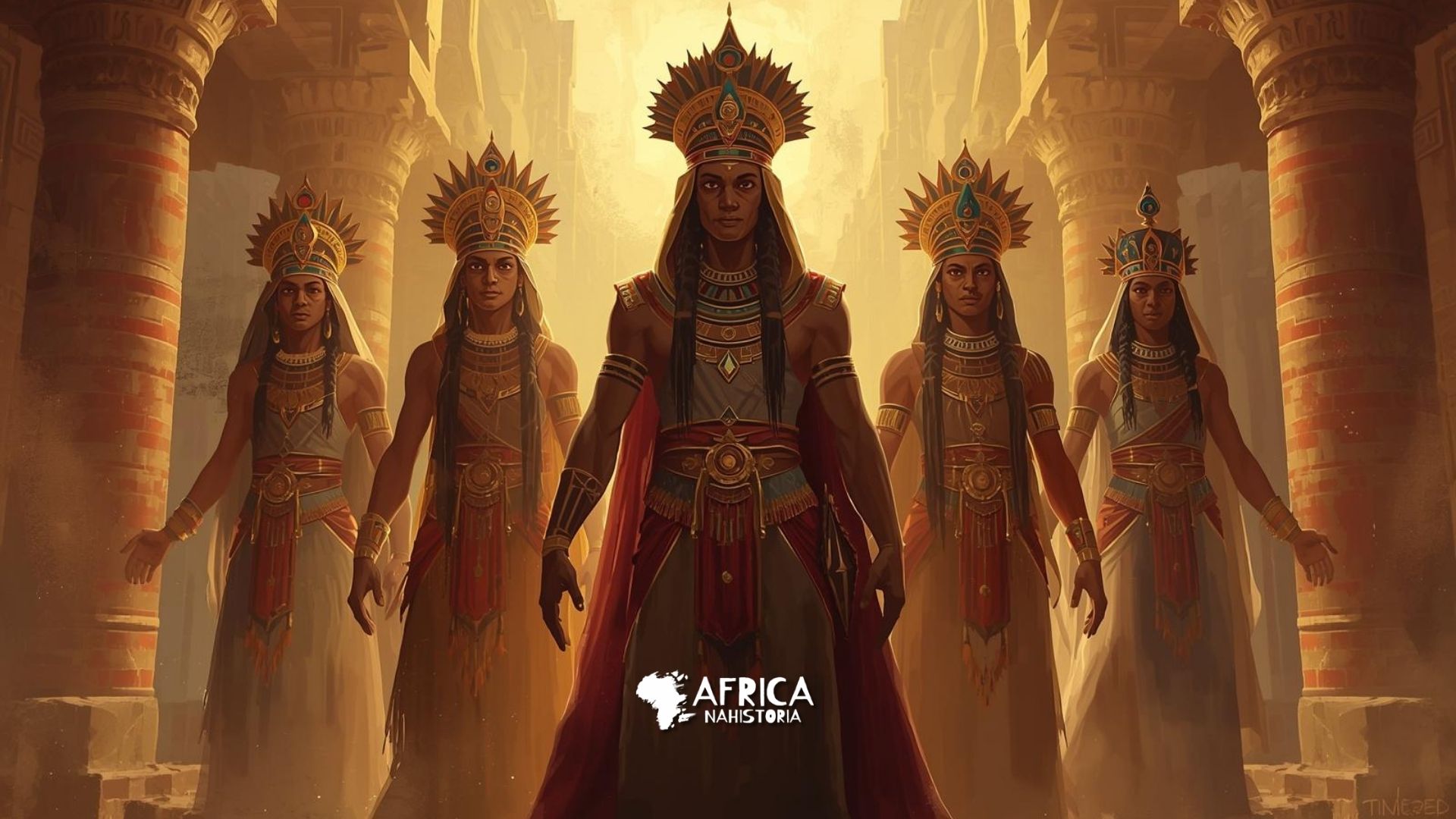 Yathlia, Za Ya-Abiyo, La Madhen, Wazena, Ghersem e Hataza: Reis axumitas